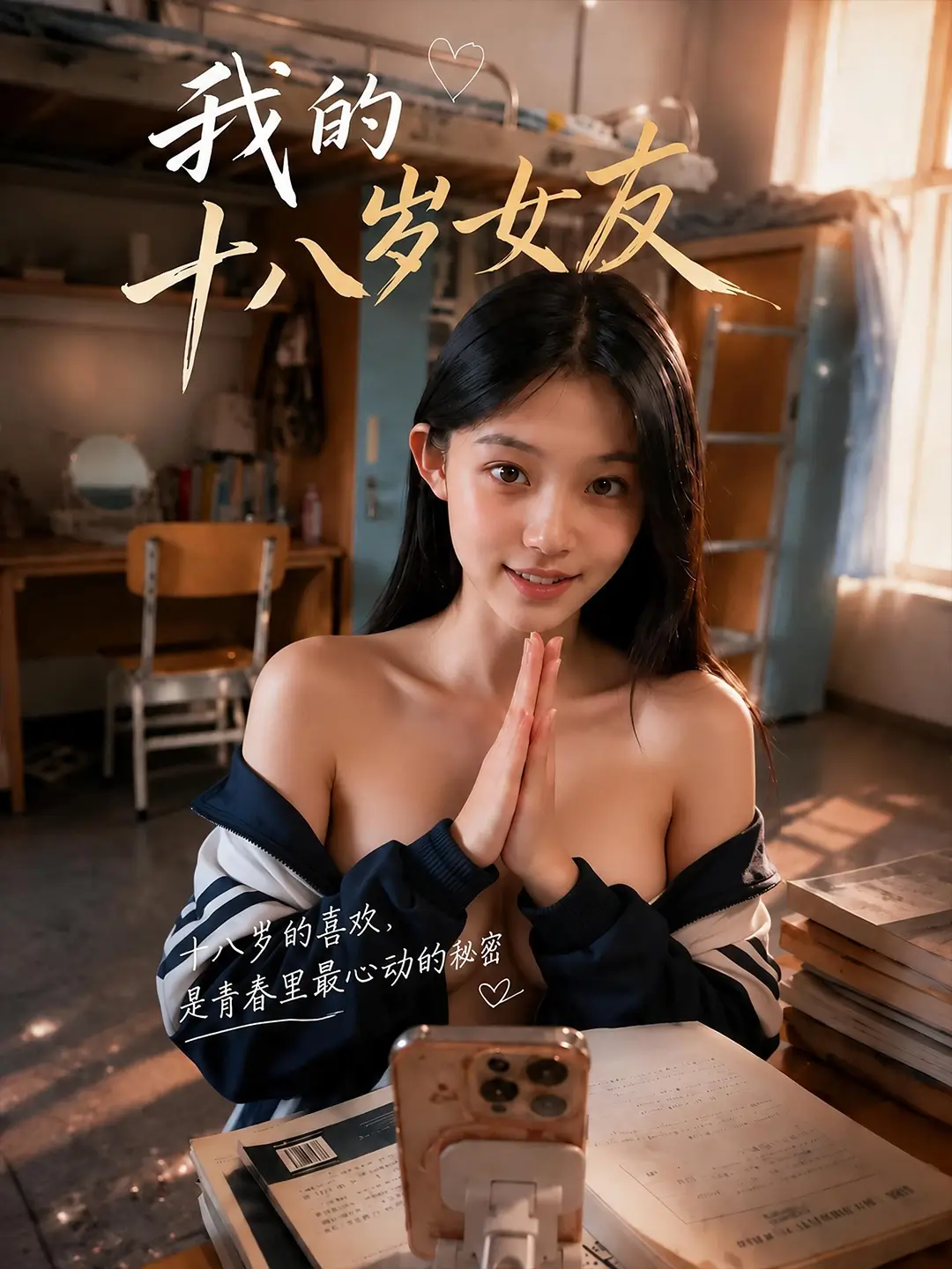 《我的十八岁女友》 现言 爱情 甜宠 高清海报