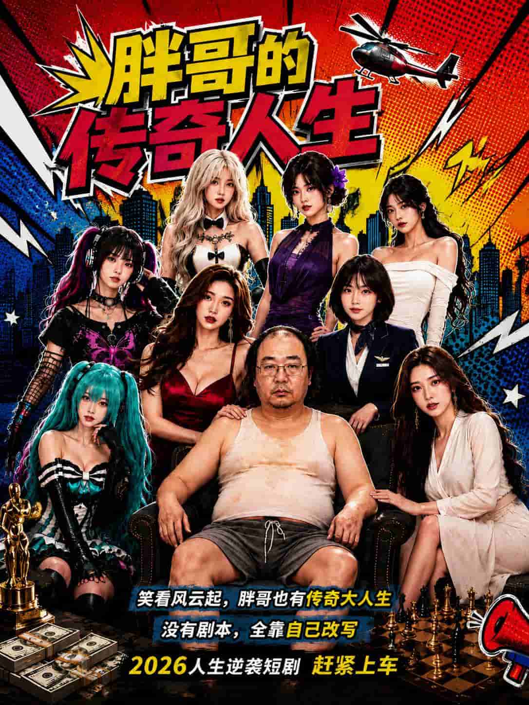《胖哥的传奇人生》 都市 商战 已完结 高清海报