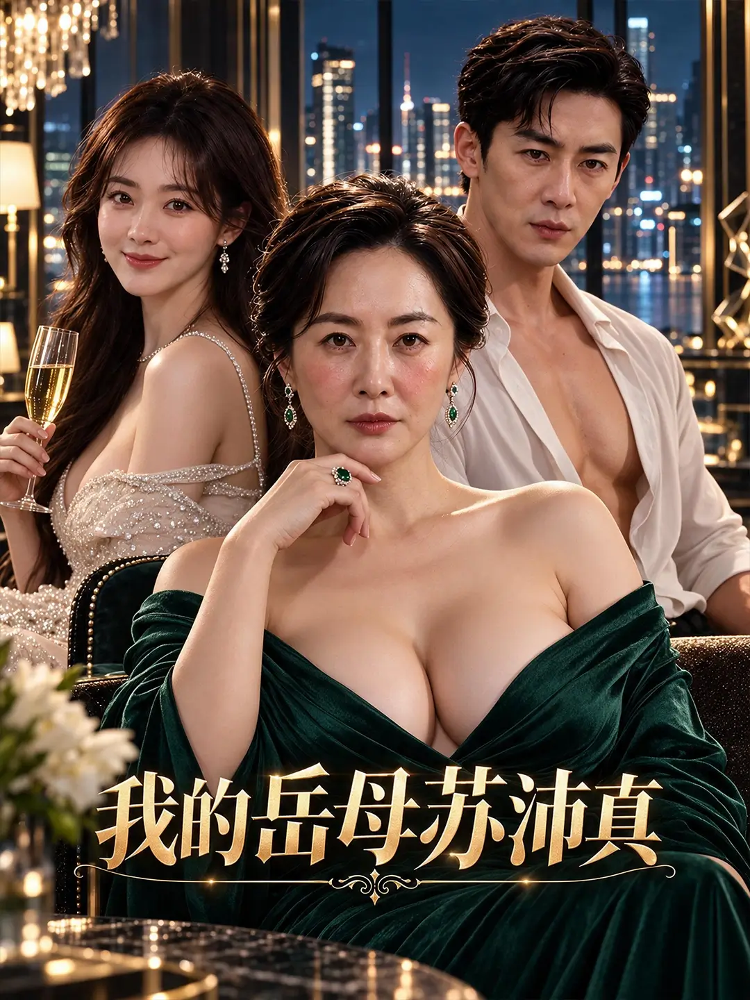 《我的岳母苏沛真》 都市 现言 爱情 高清海报