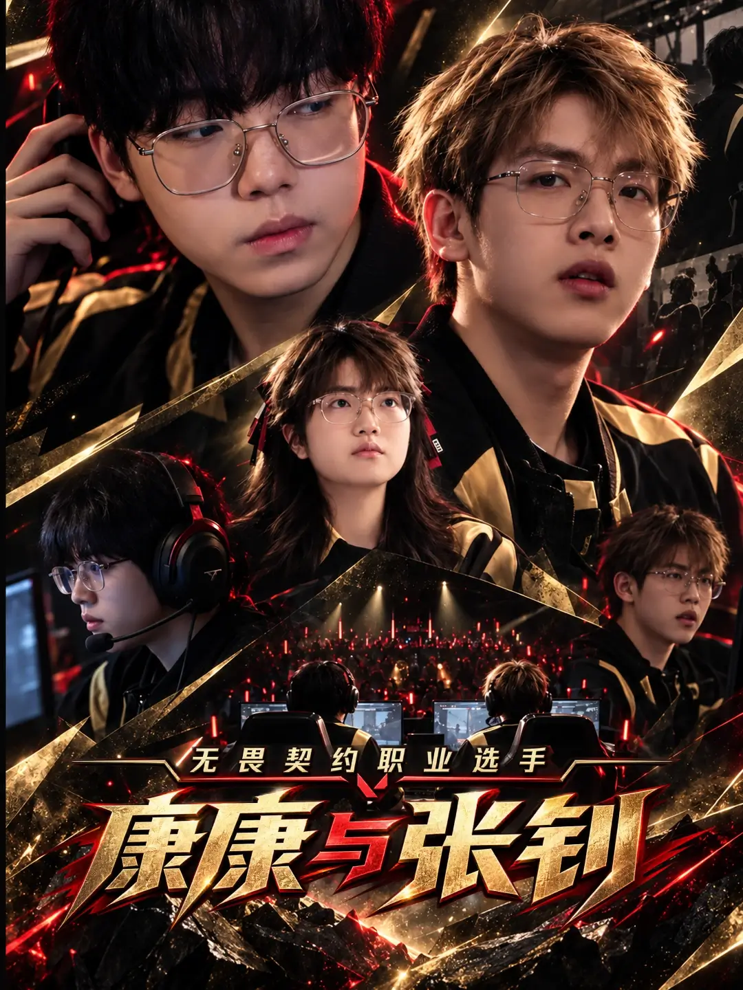 《无畏契约职业选手康康与张钊》 都市 现言 爱情 高清海报