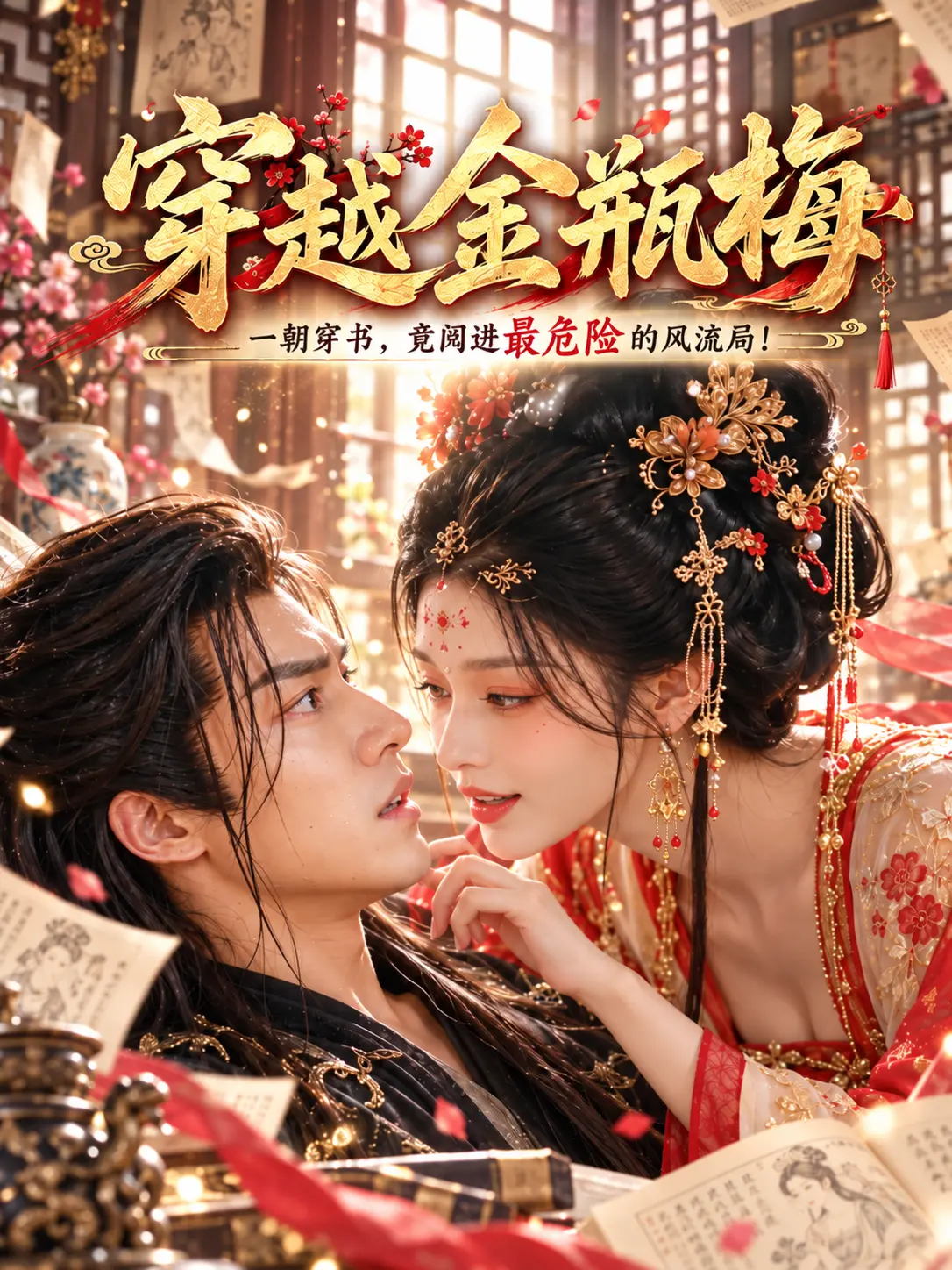 《穿越金瓶梅》 穿越 古装 古言 高清海报